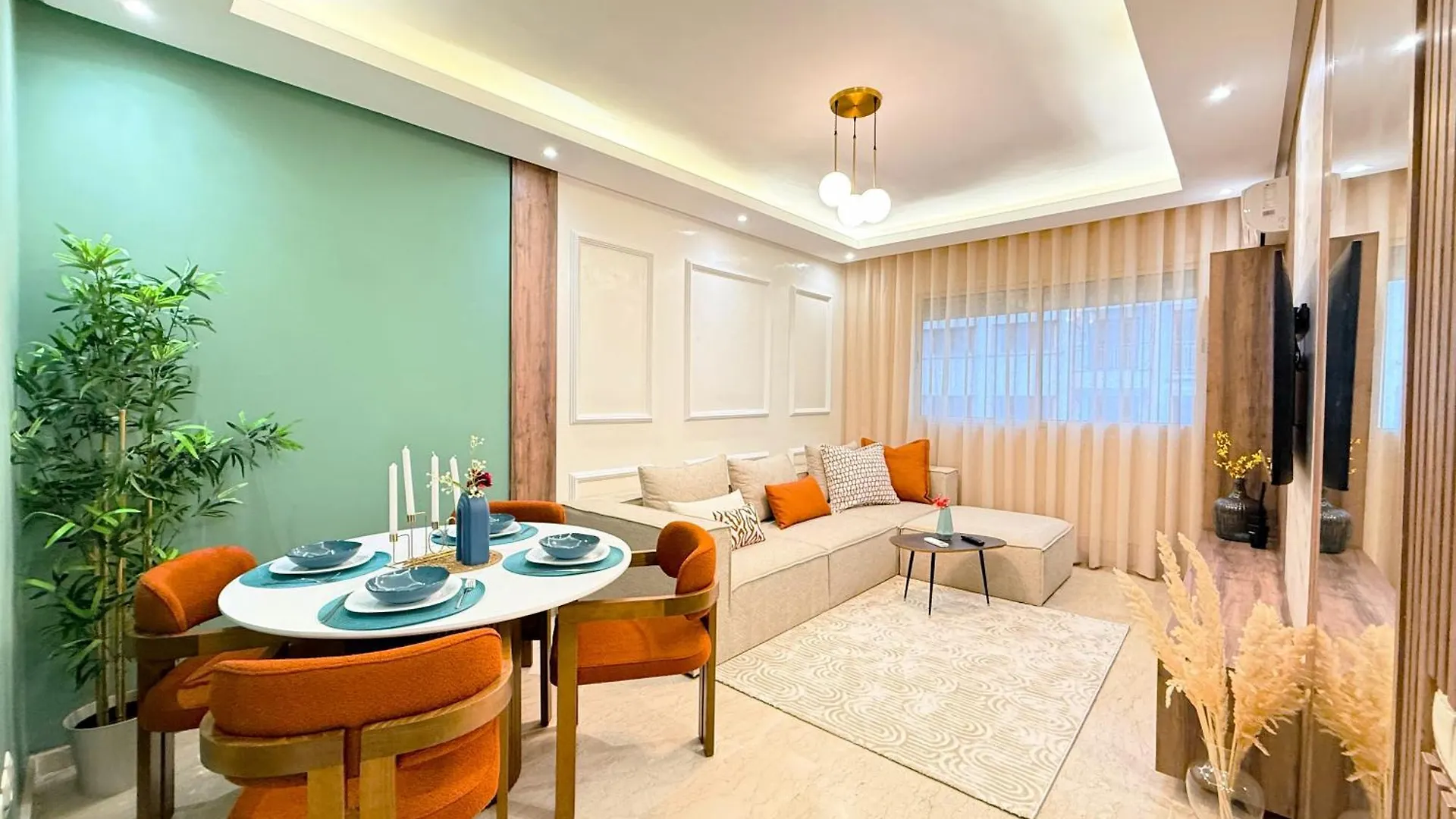 Cosy Greeny 3 Bdr - Downtown Near Oasis Train And Tramway Casablanca Maroc