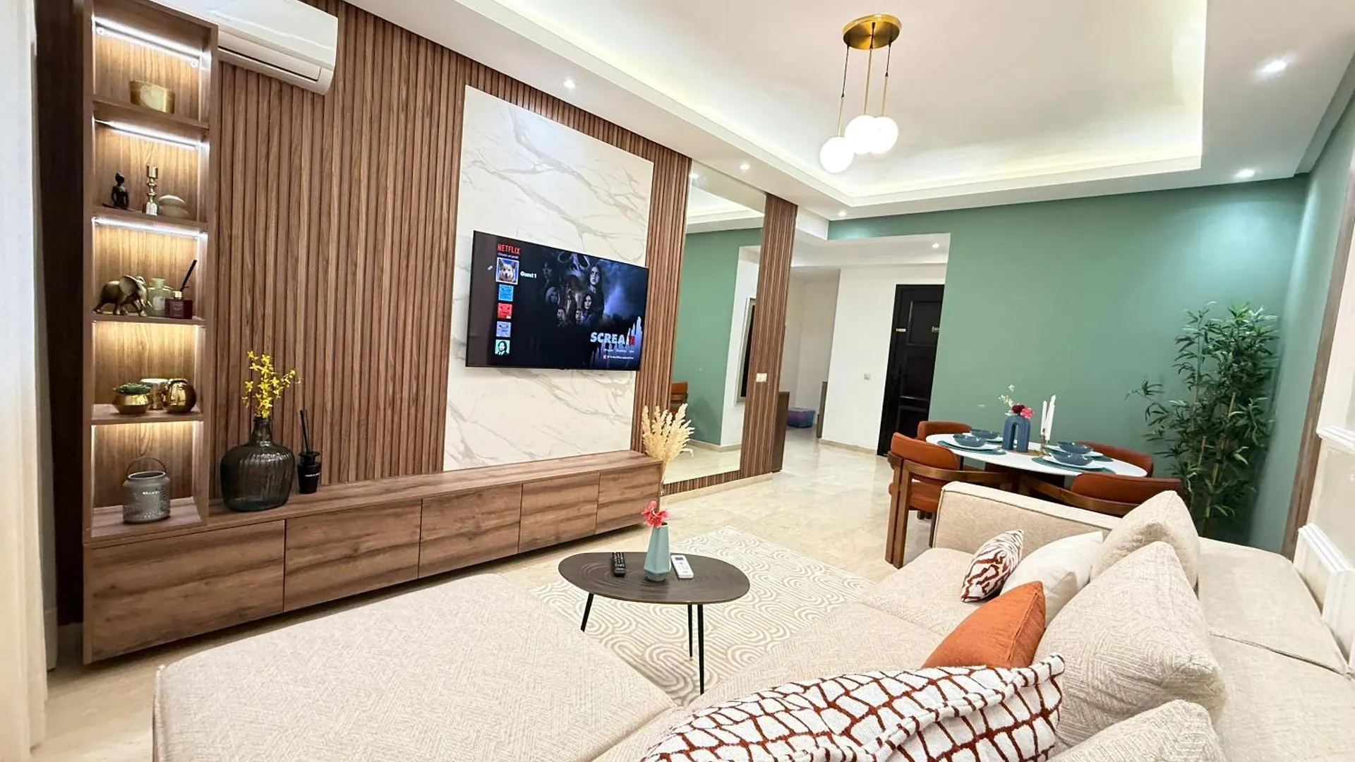 Cosy Greeny 3 Bdr - Downtown Near Oasis Train And Tramway Casablanca Appartement