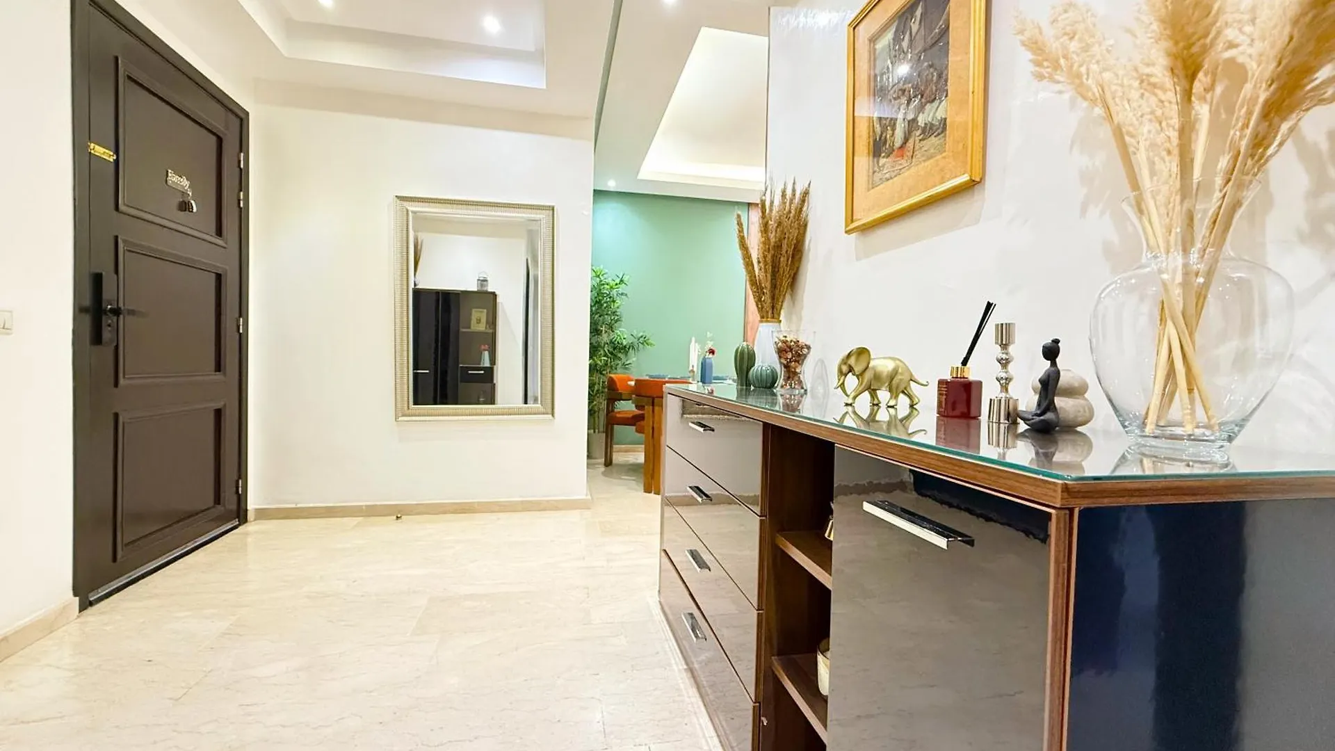 Appartement Cosy Greeny 3 Bdr - Downtown Near Oasis Train And Tramway Casablanca Maroc