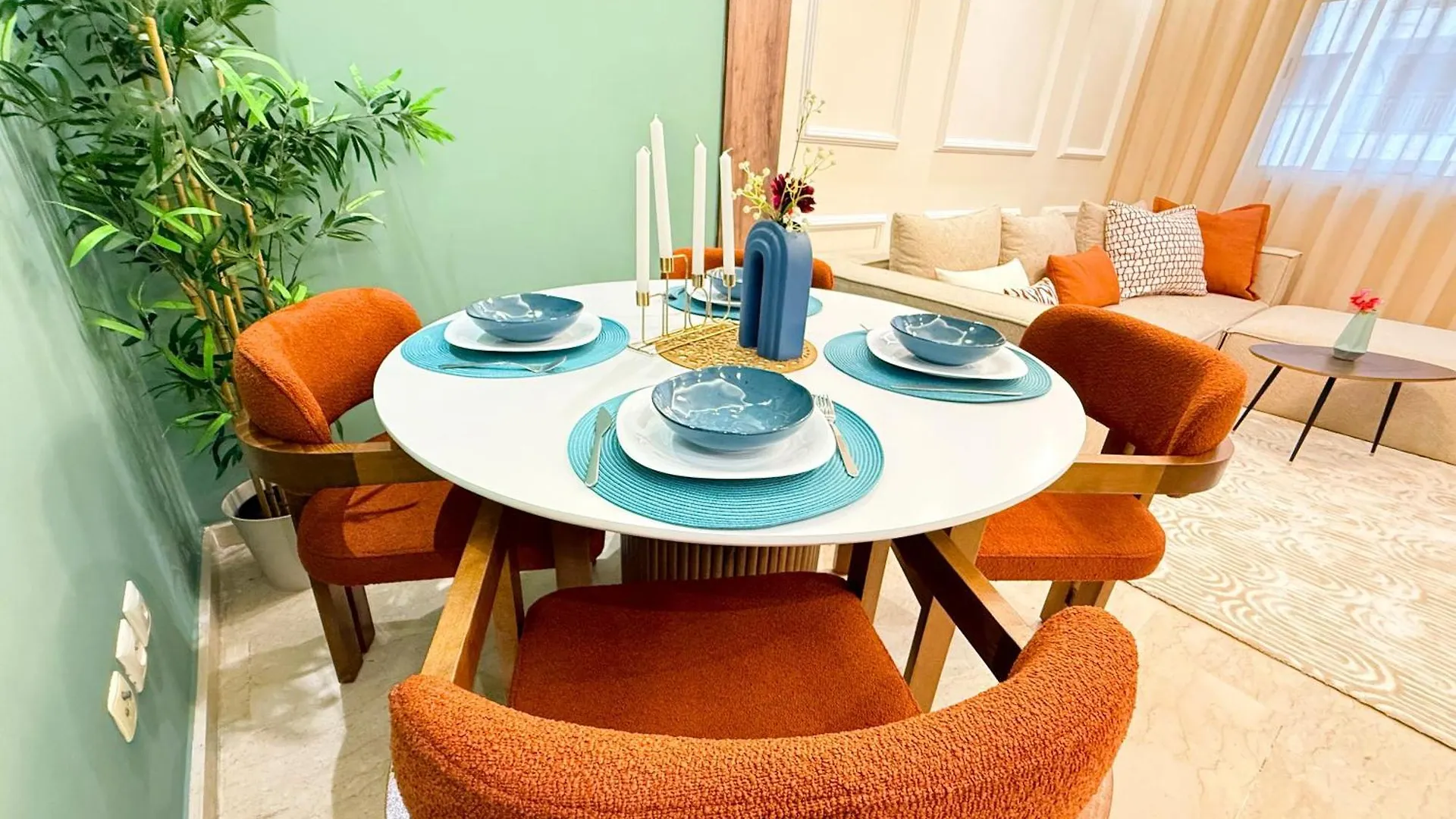 Appartement Cosy Greeny 3 Bdr - Downtown Near Oasis Train And Tramway Casablanca